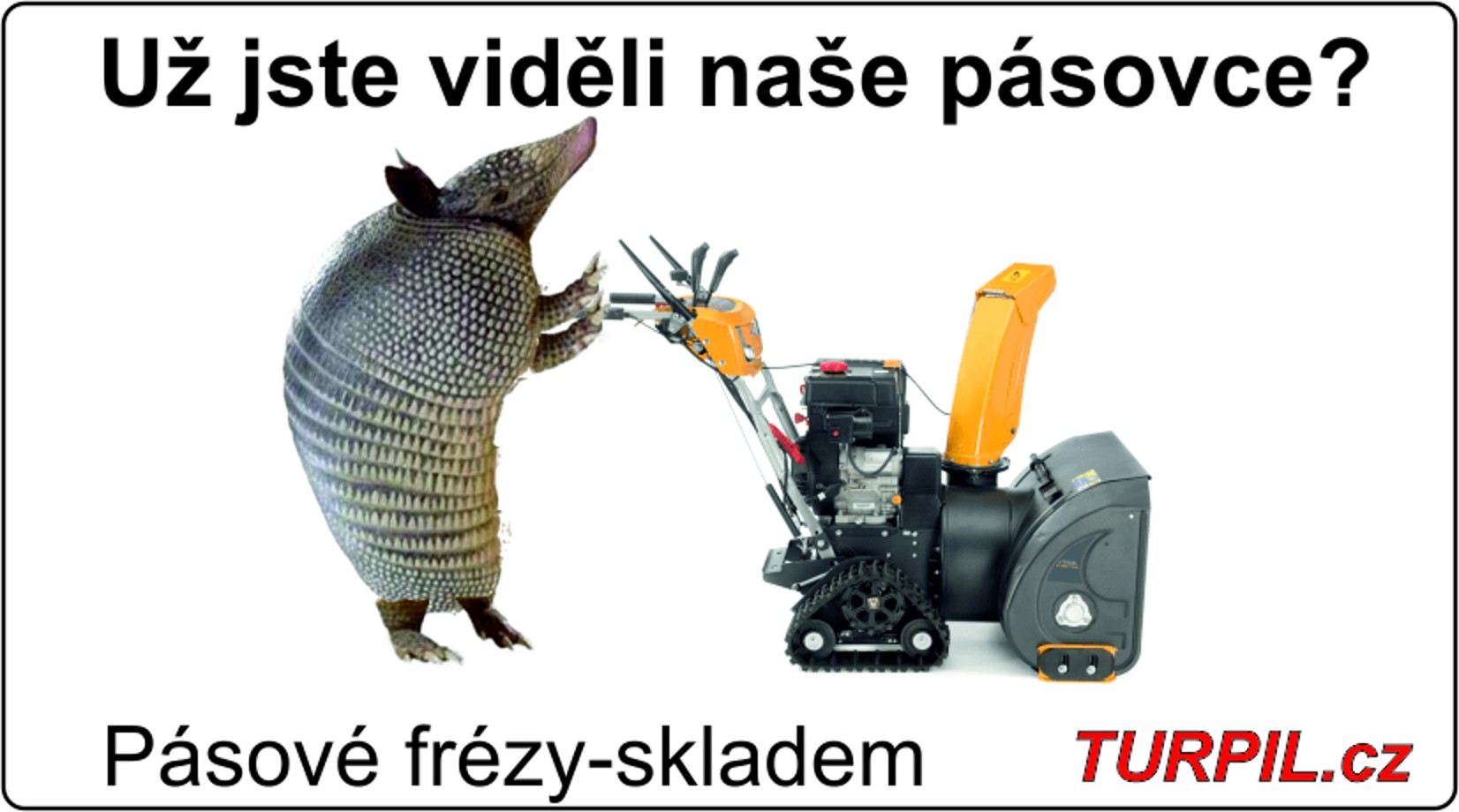 Frézování pásovcem